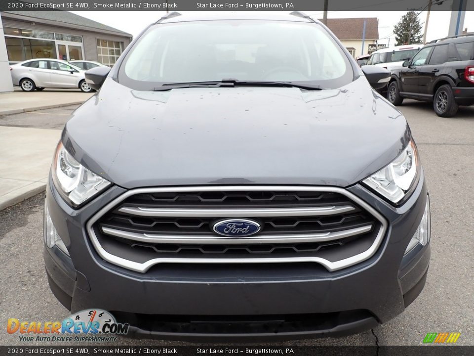 2020 Ford EcoSport SE 4WD Smoke Metallic / Ebony Black Photo #9