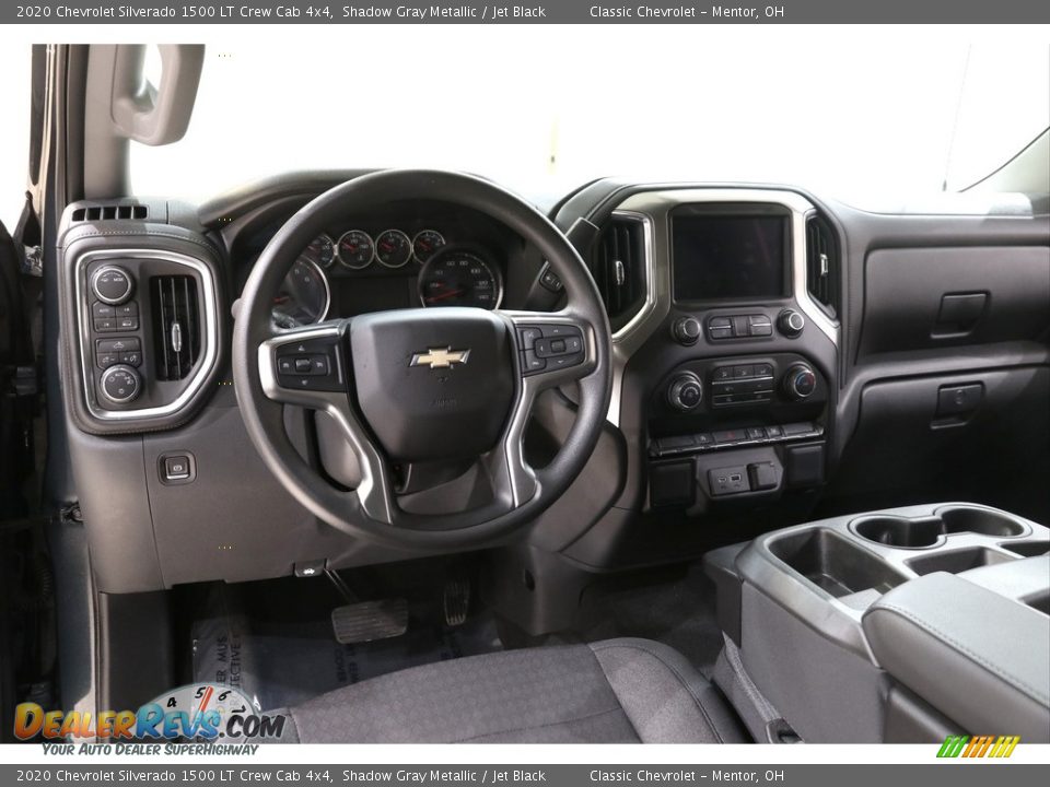 2020 Chevrolet Silverado 1500 LT Crew Cab 4x4 Shadow Gray Metallic / Jet Black Photo #7