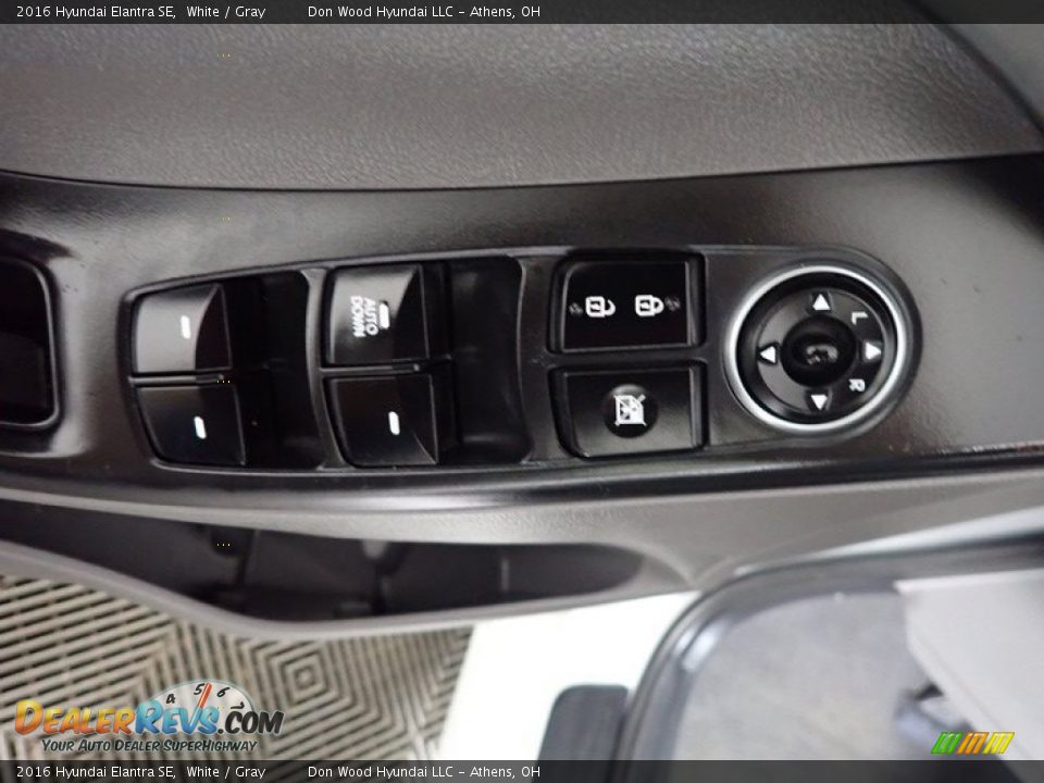 2016 Hyundai Elantra SE White / Gray Photo #20
