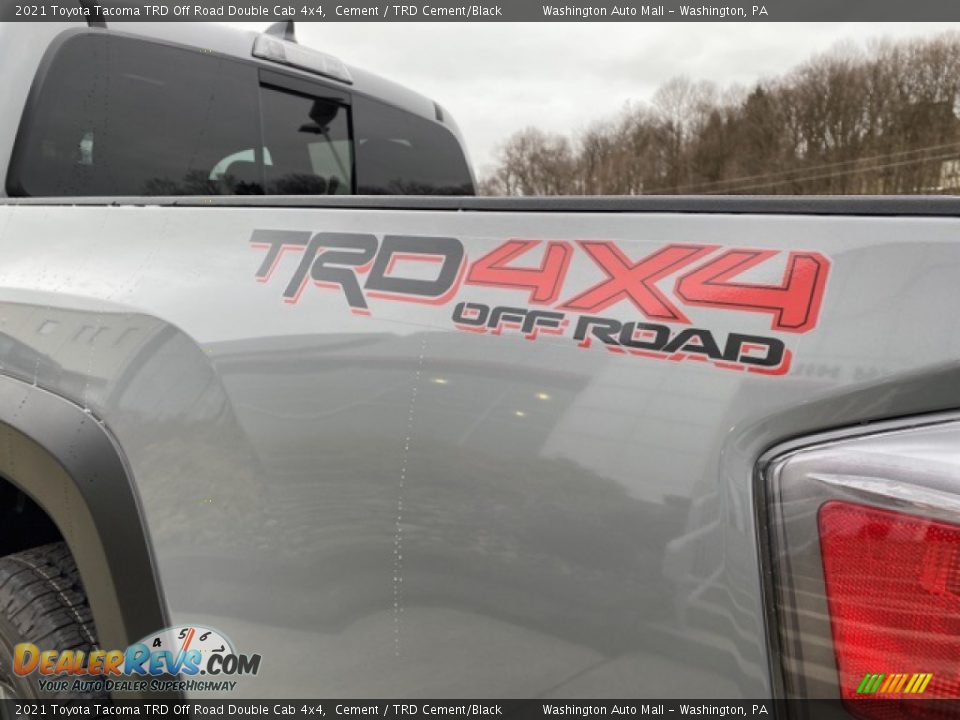2021 Toyota Tacoma TRD Off Road Double Cab 4x4 Cement / TRD Cement/Black Photo #25