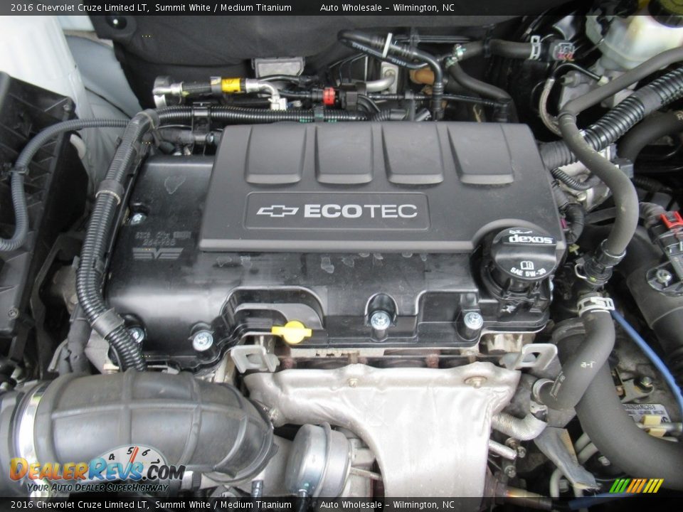 2016 Chevrolet Cruze Limited LT Summit White / Medium Titanium Photo #6