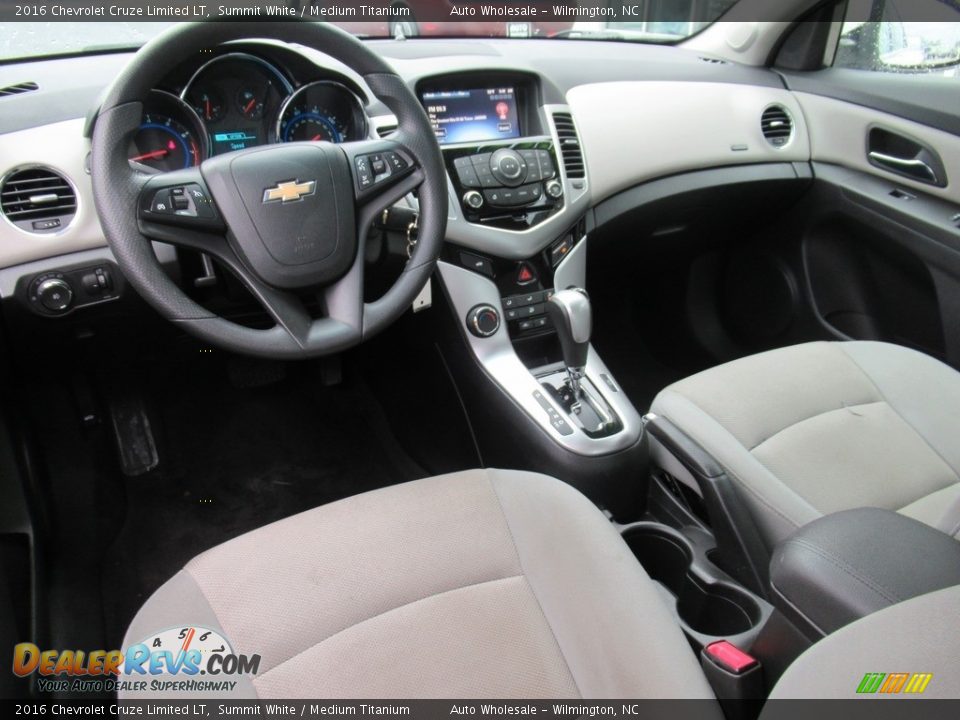 2016 Chevrolet Cruze Limited LT Summit White / Medium Titanium Photo #15