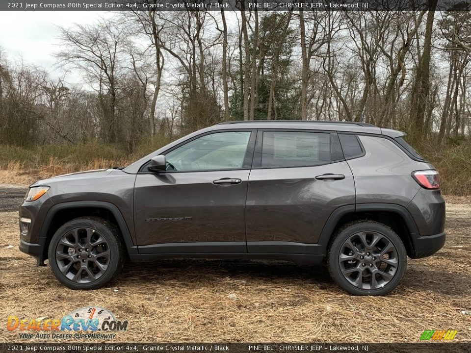 2021 Jeep Compass 80th Special Edition 4x4 Granite Crystal Metallic / Black Photo #4