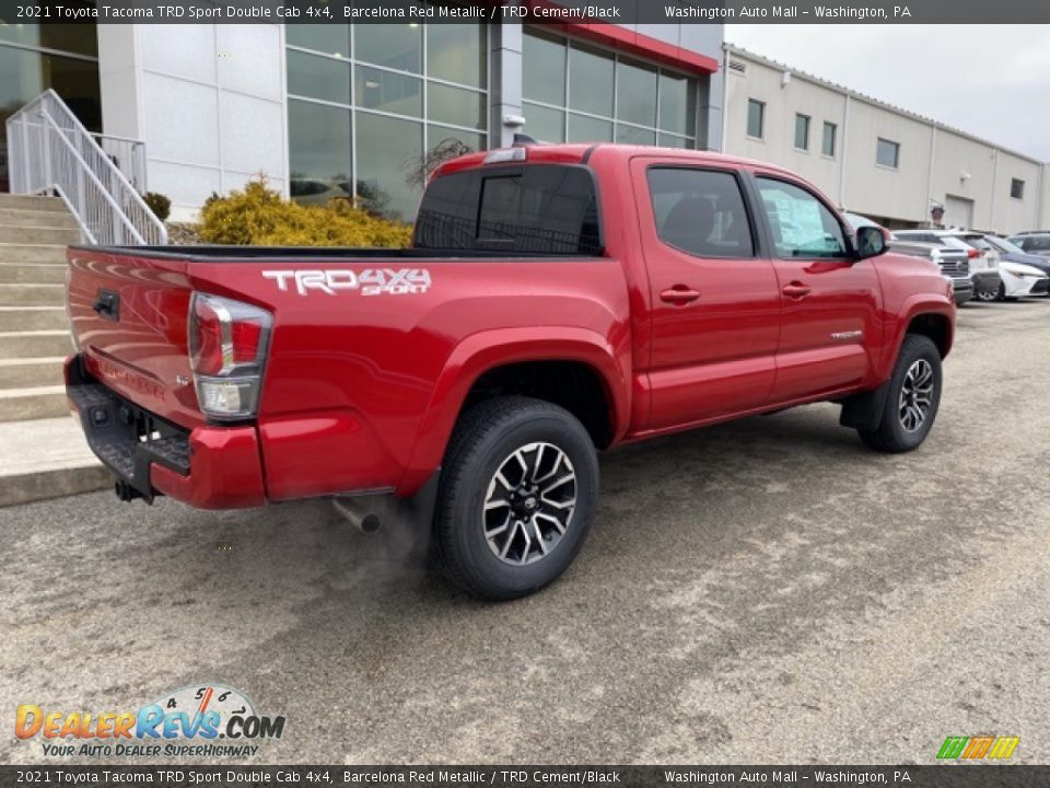 Barcelona Red Metallic 2021 Toyota Tacoma TRD Sport Double Cab 4x4 Photo #13