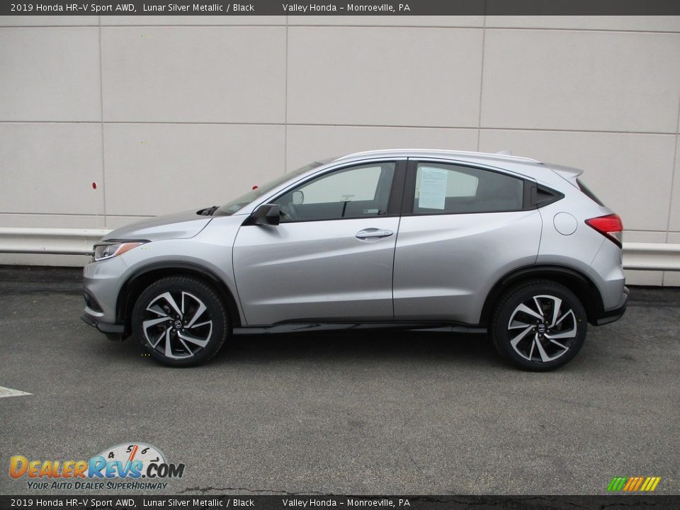 2019 Honda HR-V Sport AWD Lunar Silver Metallic / Black Photo #2