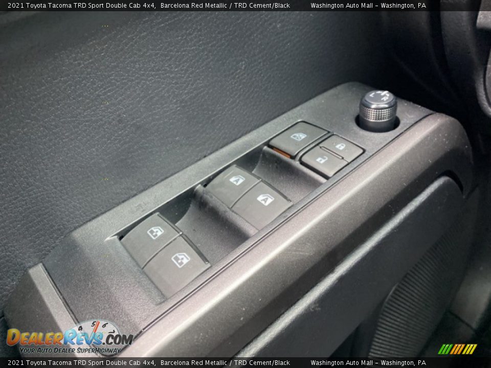 2021 Toyota Tacoma TRD Sport Double Cab 4x4 Barcelona Red Metallic / TRD Cement/Black Photo #19