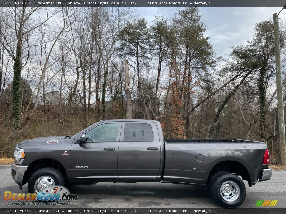 Granite Crystal Metallic 2021 Ram 3500 Tradesman Crew Cab 4x4 Photo #1