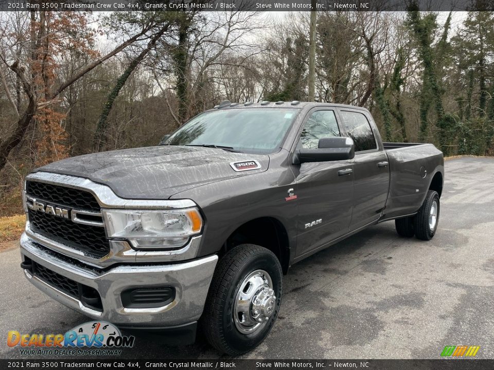 2021 Ram 3500 Tradesman Crew Cab 4x4 Granite Crystal Metallic / Black Photo #2