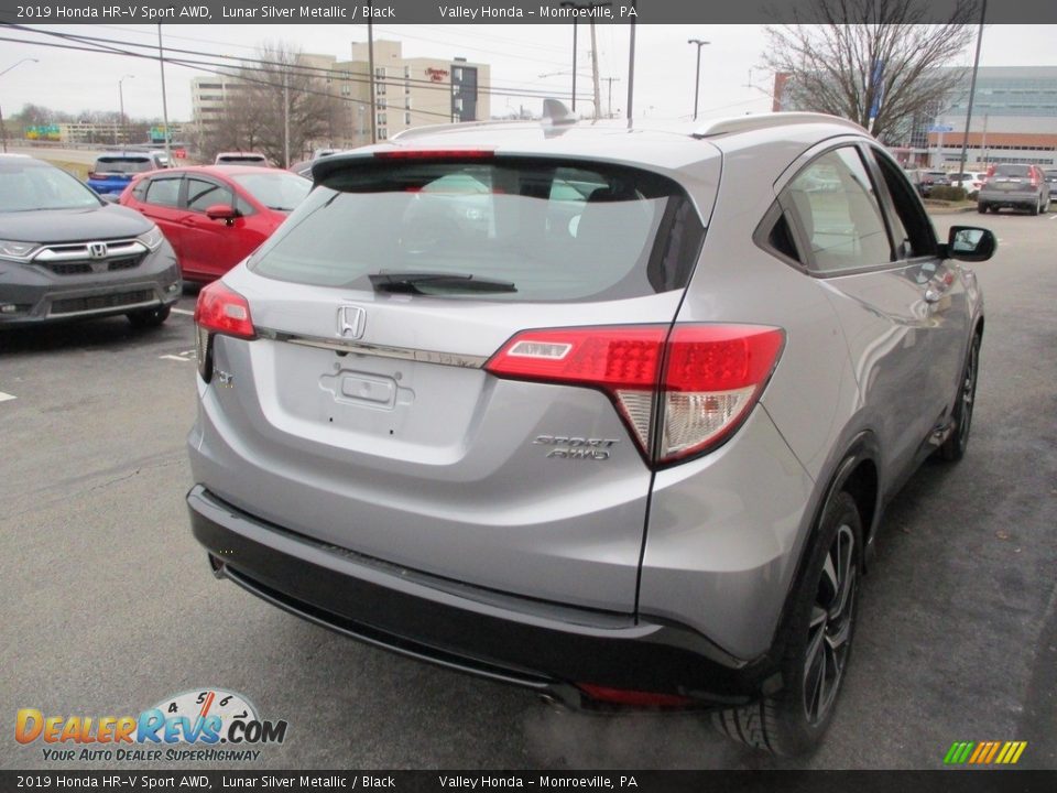 2019 Honda HR-V Sport AWD Lunar Silver Metallic / Black Photo #5