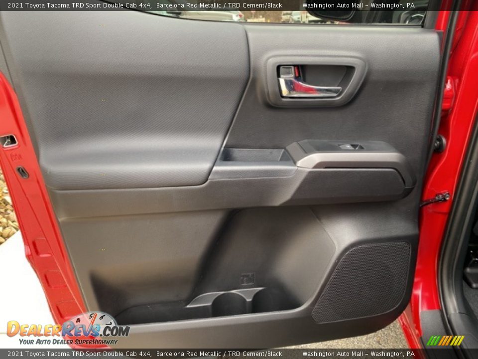 Door Panel of 2021 Toyota Tacoma TRD Sport Double Cab 4x4 Photo #27