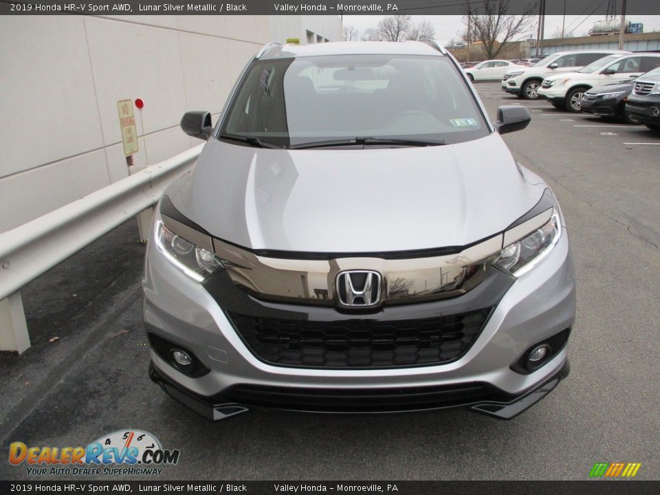 2019 Honda HR-V Sport AWD Lunar Silver Metallic / Black Photo #9