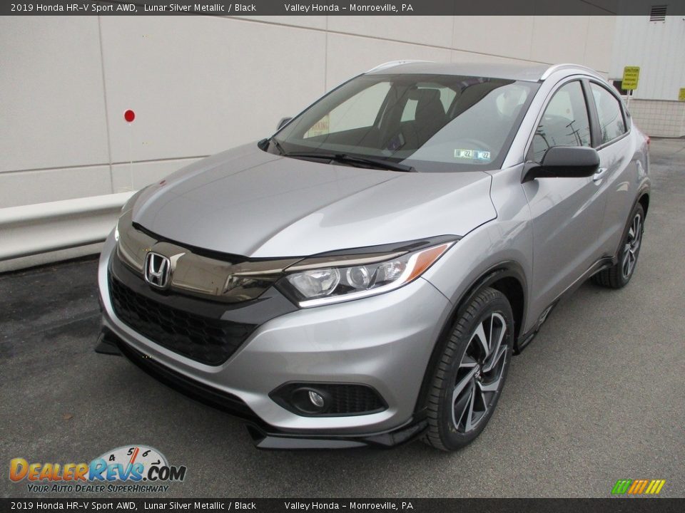 2019 Honda HR-V Sport AWD Lunar Silver Metallic / Black Photo #10