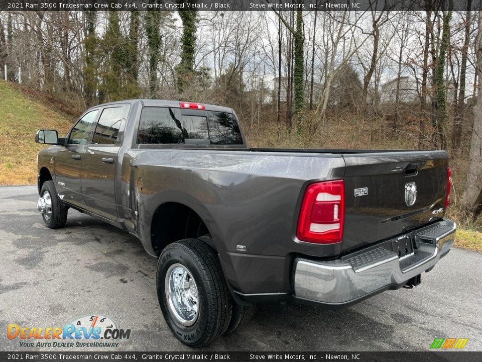 2021 Ram 3500 Tradesman Crew Cab 4x4 Granite Crystal Metallic / Black Photo #9