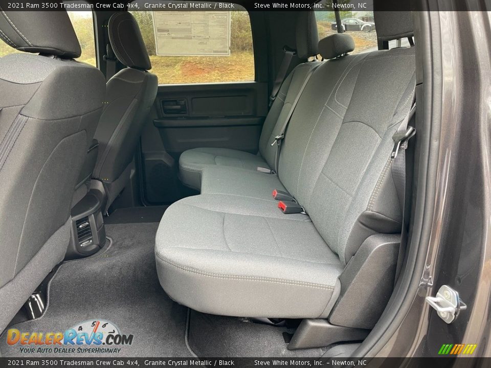 Rear Seat of 2021 Ram 3500 Tradesman Crew Cab 4x4 Photo #13