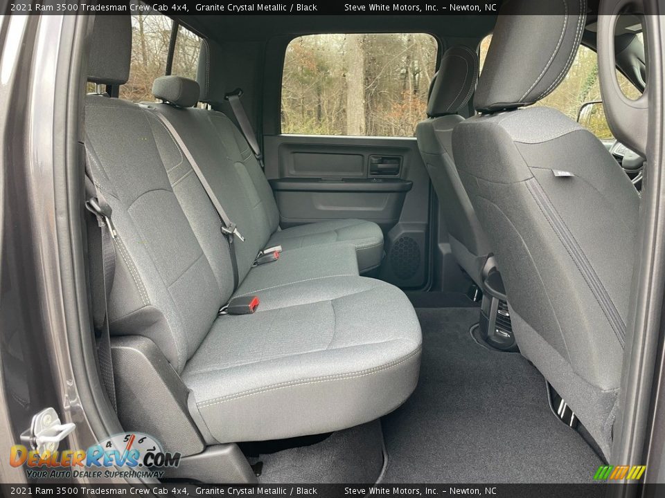 Rear Seat of 2021 Ram 3500 Tradesman Crew Cab 4x4 Photo #15