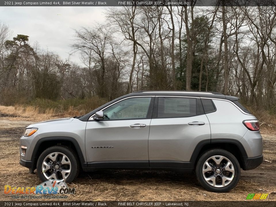 2021 Jeep Compass Limited 4x4 Billet Silver Metallic / Black Photo #4