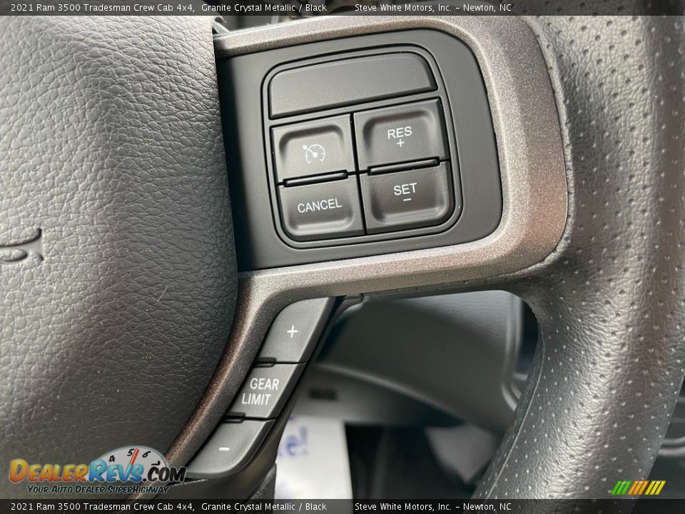 2021 Ram 3500 Tradesman Crew Cab 4x4 Steering Wheel Photo #19