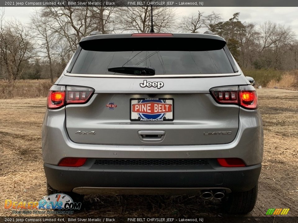 2021 Jeep Compass Limited 4x4 Billet Silver Metallic / Black Photo #7