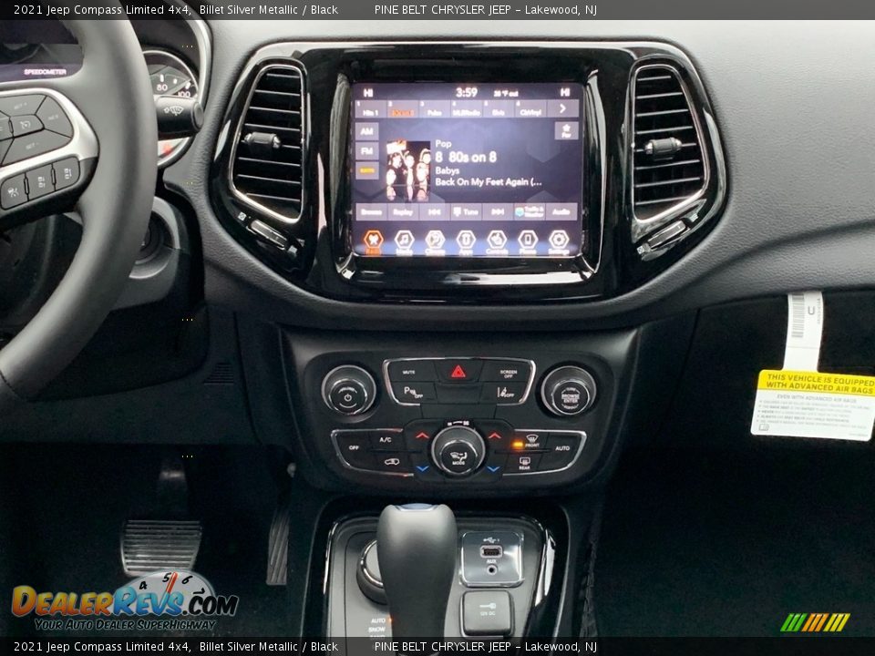 2021 Jeep Compass Limited 4x4 Billet Silver Metallic / Black Photo #10