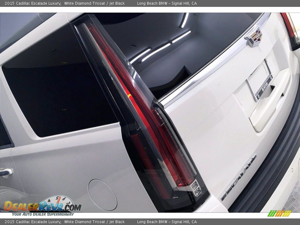 2015 Cadillac Escalade Luxury White Diamond Tricoat / Jet Black Photo #27