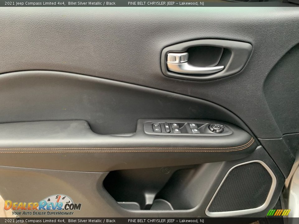 2021 Jeep Compass Limited 4x4 Billet Silver Metallic / Black Photo #13