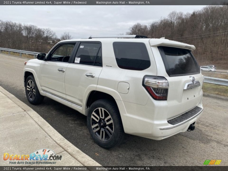 2021 Toyota 4Runner Limited 4x4 Super White / Redwood Photo #2