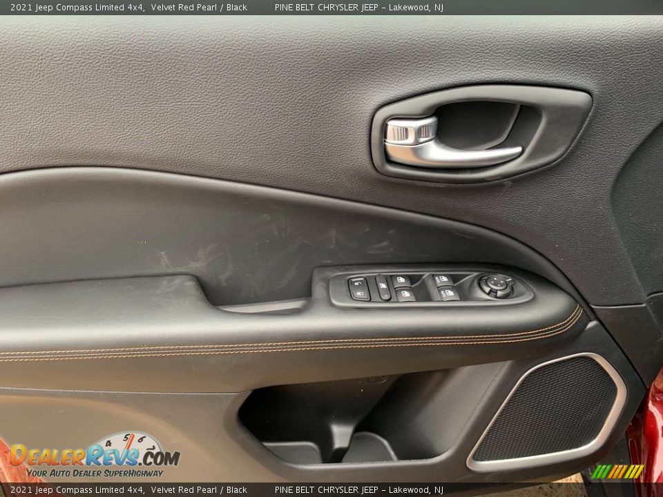 2021 Jeep Compass Limited 4x4 Velvet Red Pearl / Black Photo #13