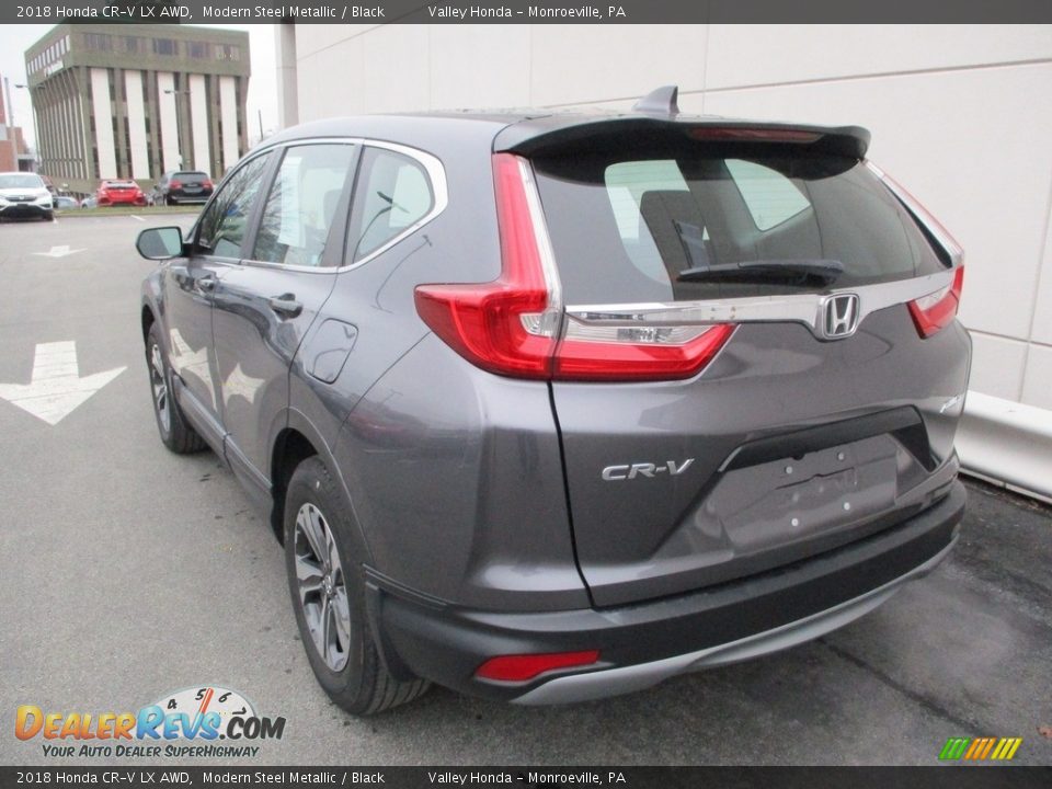 2018 Honda CR-V LX AWD Modern Steel Metallic / Black Photo #3