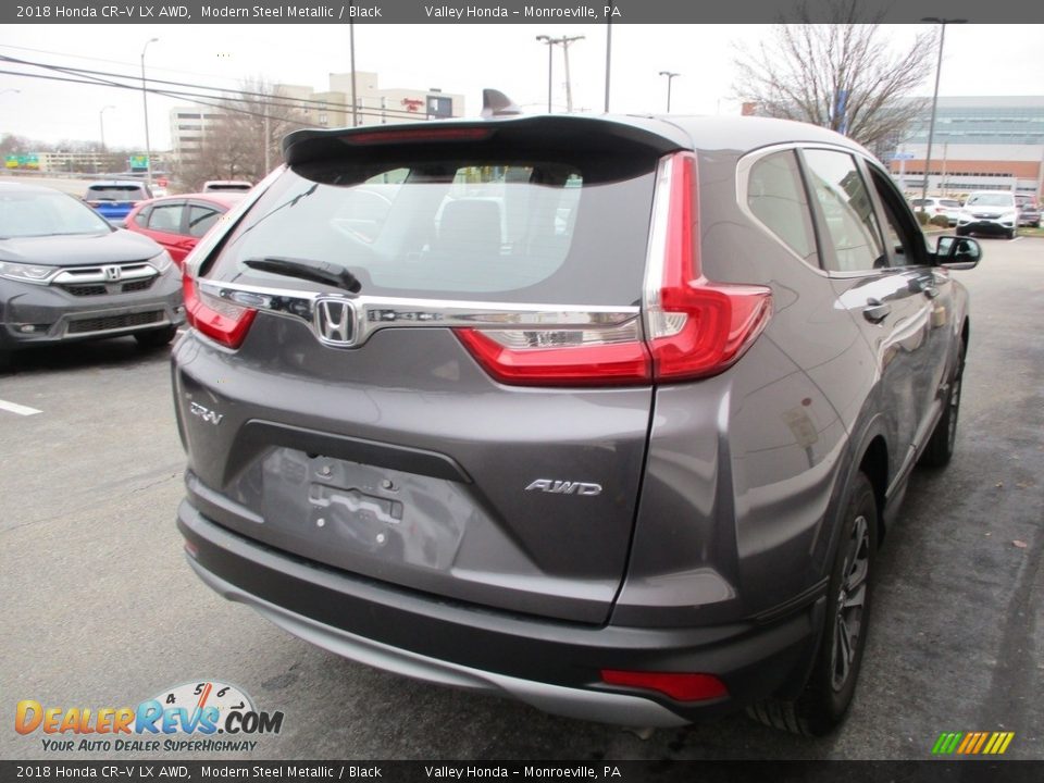 2018 Honda CR-V LX AWD Modern Steel Metallic / Black Photo #5