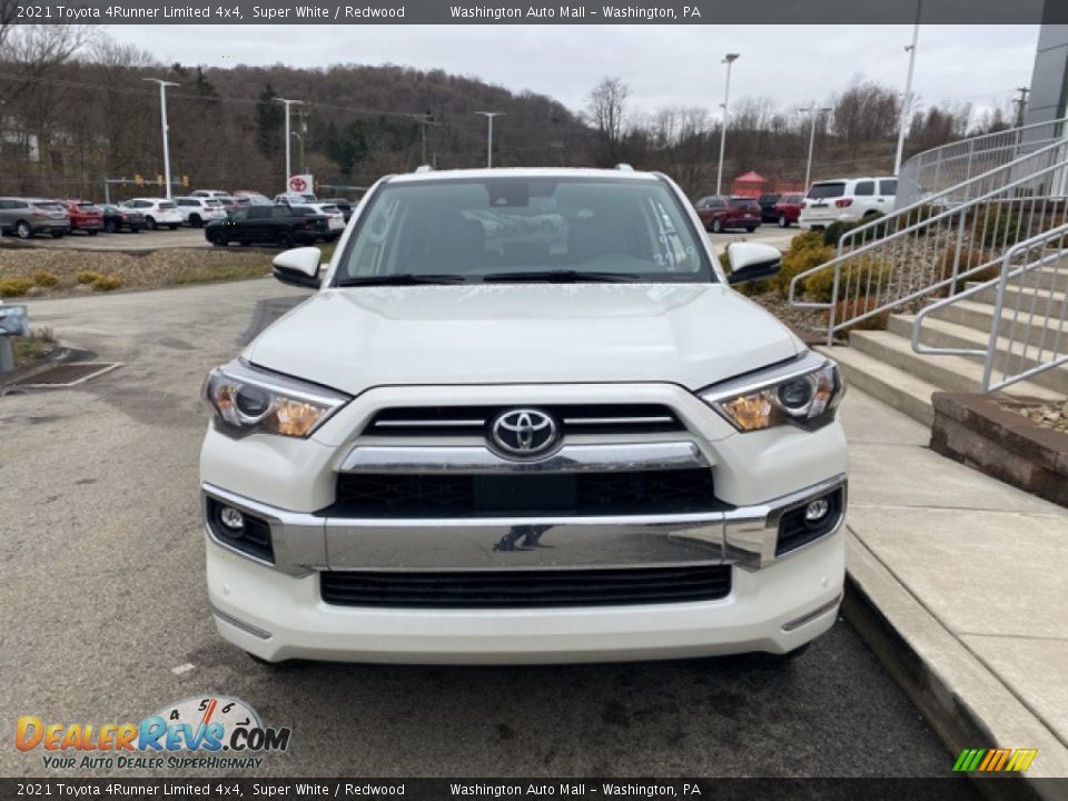 2021 Toyota 4Runner Limited 4x4 Super White / Redwood Photo #12