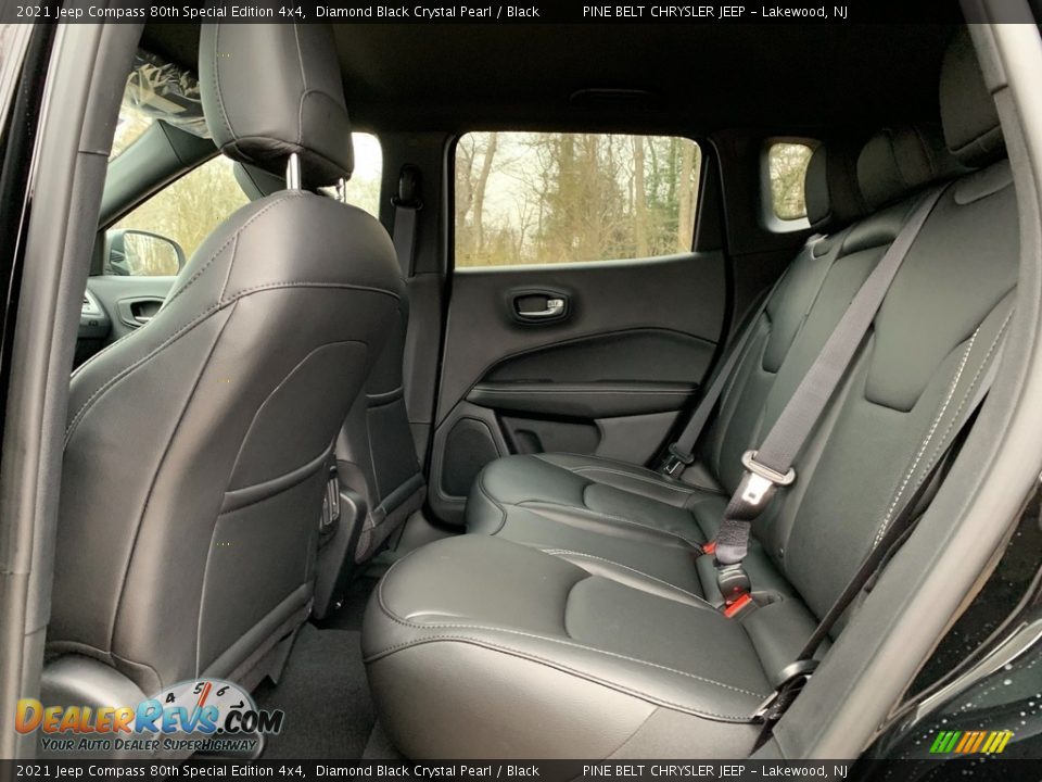 Rear Seat of 2021 Jeep Compass 80th Special Edition 4x4 Photo #9