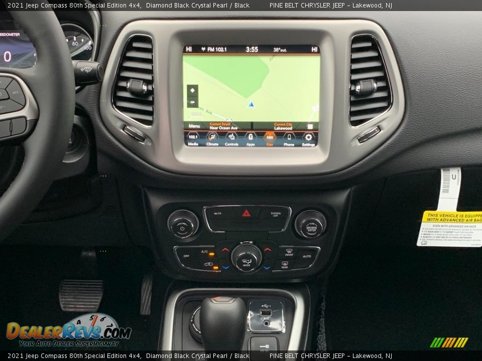 Navigation of 2021 Jeep Compass 80th Special Edition 4x4 Photo #10