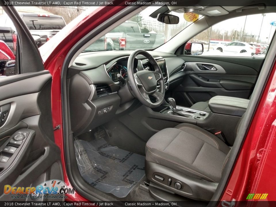 2018 Chevrolet Traverse LT AWD Cajun Red Tintcoat / Jet Black Photo #10