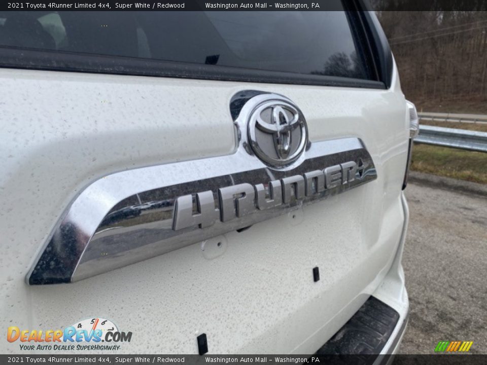 2021 Toyota 4Runner Limited 4x4 Super White / Redwood Photo #23