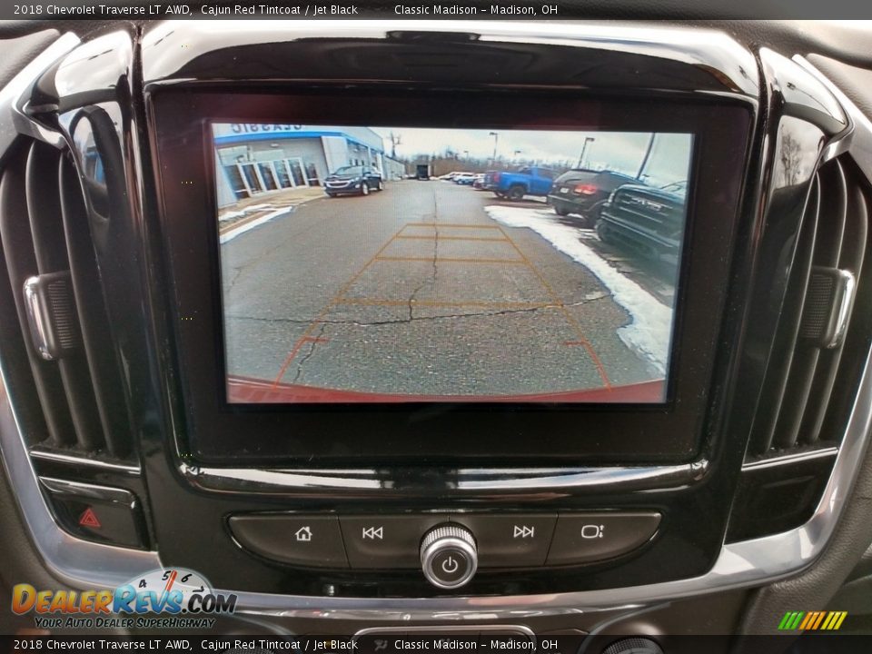 2018 Chevrolet Traverse LT AWD Cajun Red Tintcoat / Jet Black Photo #13