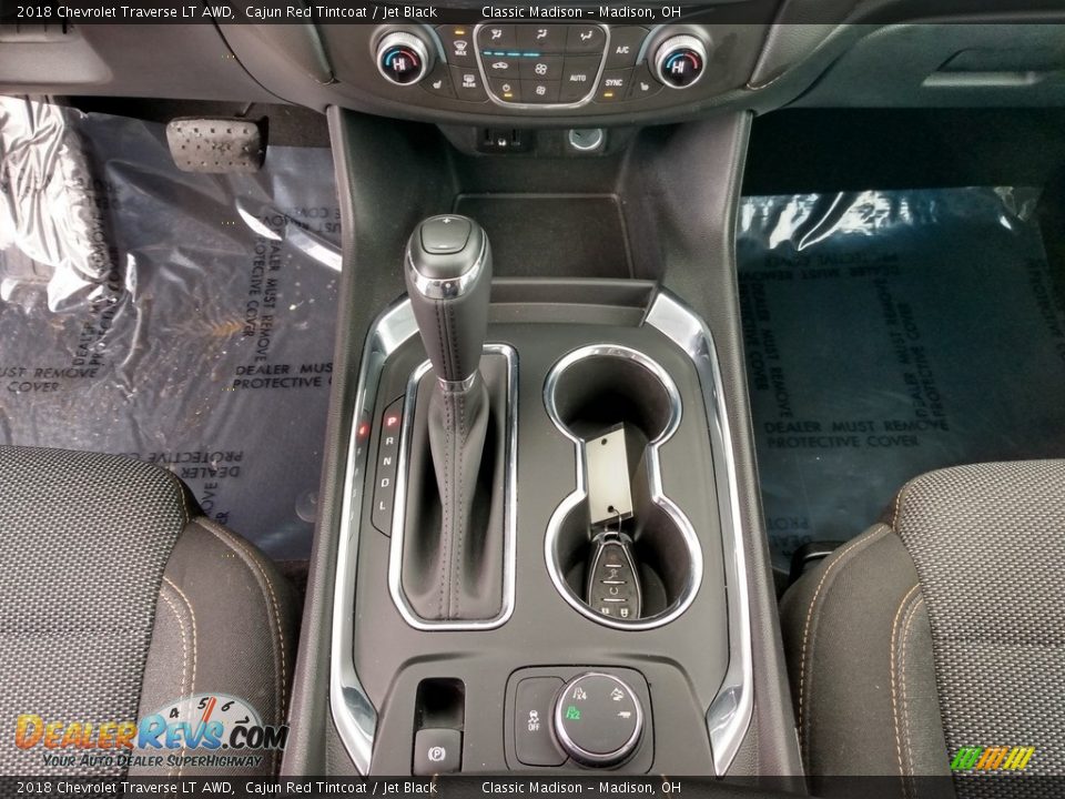 2018 Chevrolet Traverse LT AWD Cajun Red Tintcoat / Jet Black Photo #14