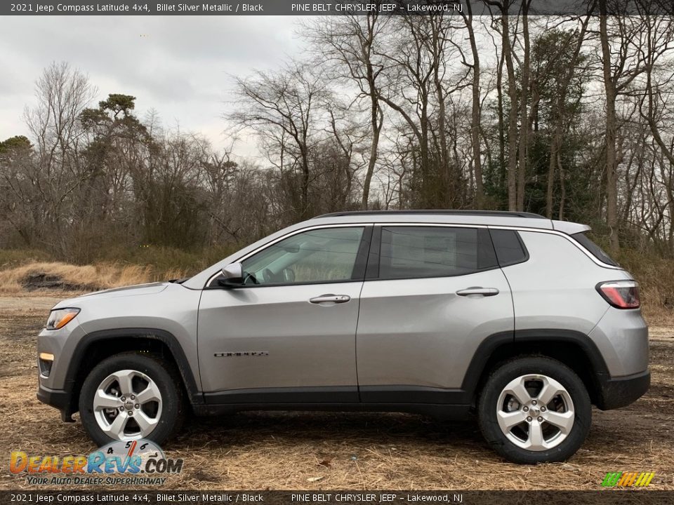Billet Silver Metallic 2021 Jeep Compass Latitude 4x4 Photo #4