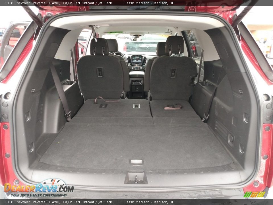 2018 Chevrolet Traverse LT AWD Cajun Red Tintcoat / Jet Black Photo #18
