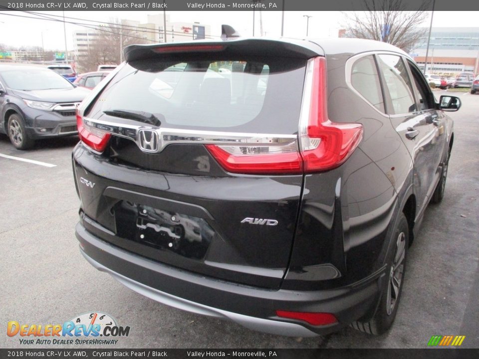 2018 Honda CR-V LX AWD Crystal Black Pearl / Black Photo #5