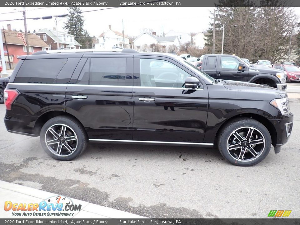 2020 Ford Expedition Limited 4x4 Agate Black / Ebony Photo #7