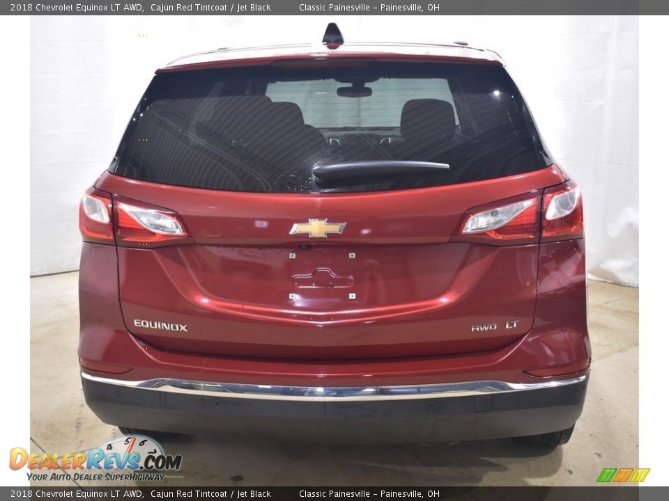 2018 Chevrolet Equinox LT AWD Cajun Red Tintcoat / Jet Black Photo #3