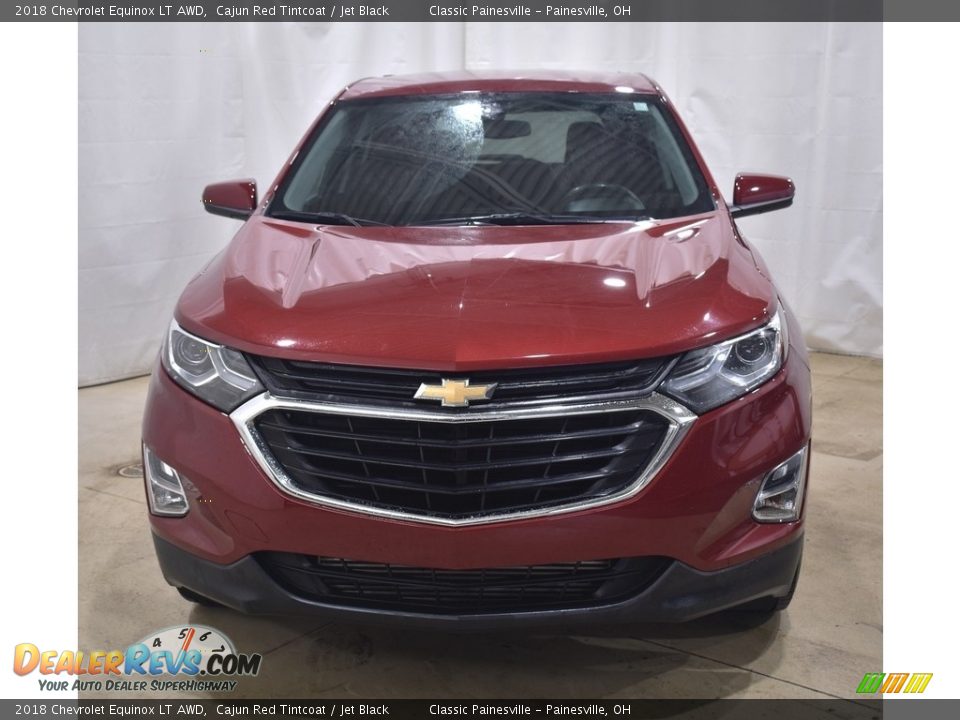 2018 Chevrolet Equinox LT AWD Cajun Red Tintcoat / Jet Black Photo #4