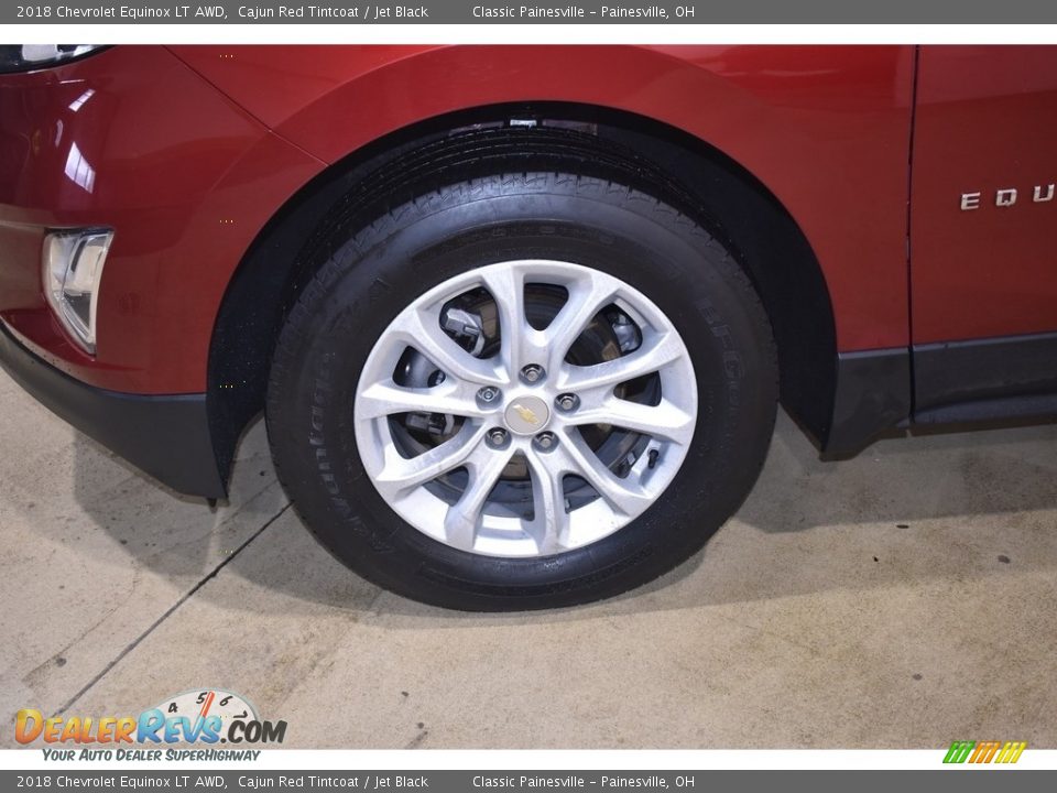 2018 Chevrolet Equinox LT AWD Cajun Red Tintcoat / Jet Black Photo #5