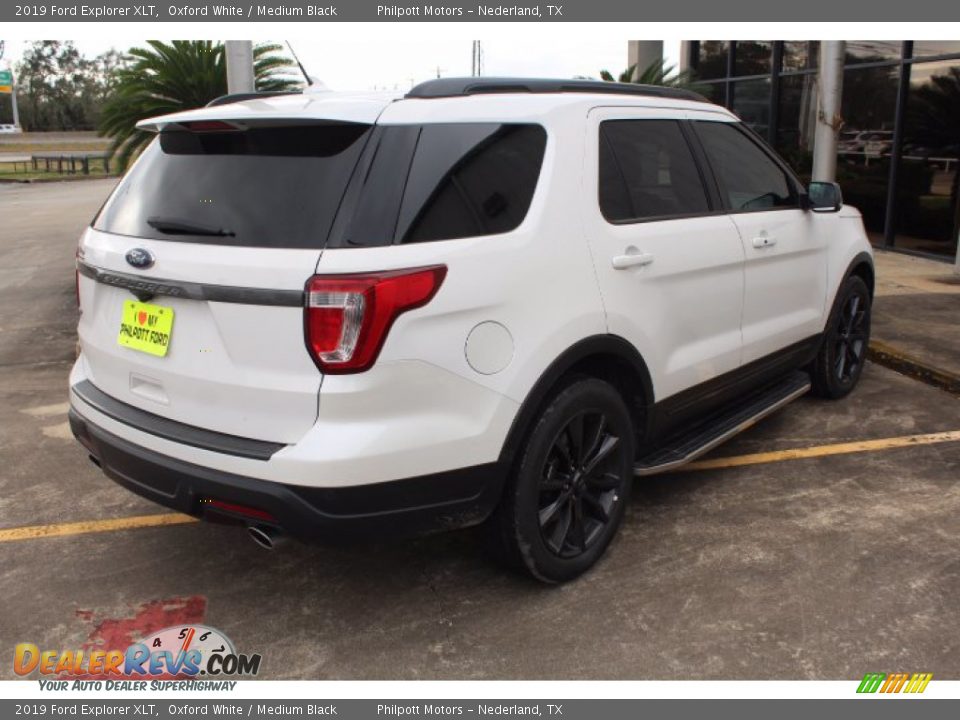 2019 Ford Explorer XLT Oxford White / Medium Black Photo #9