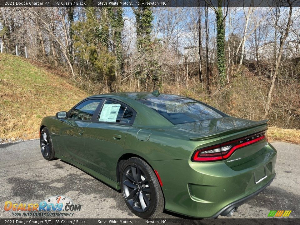 2021 Dodge Charger R/T F8 Green / Black Photo #8