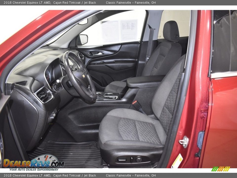 2018 Chevrolet Equinox LT AWD Cajun Red Tintcoat / Jet Black Photo #7