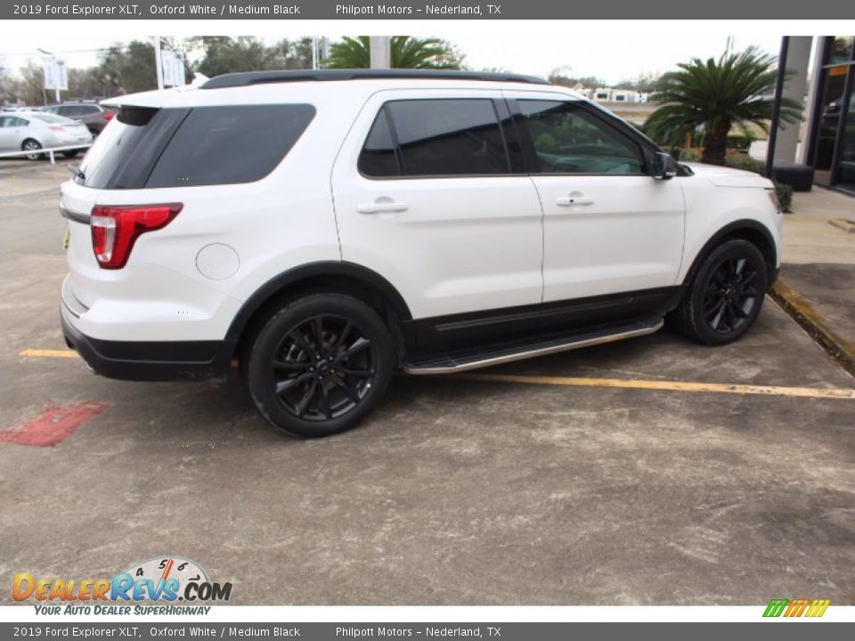 2019 Ford Explorer XLT Oxford White / Medium Black Photo #10