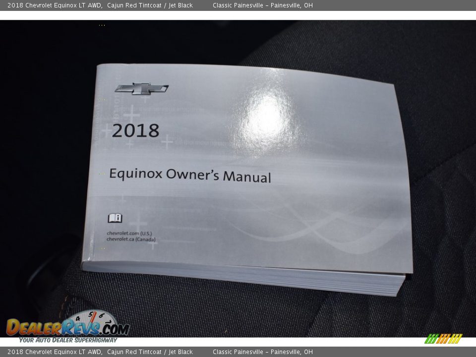 2018 Chevrolet Equinox LT AWD Cajun Red Tintcoat / Jet Black Photo #16