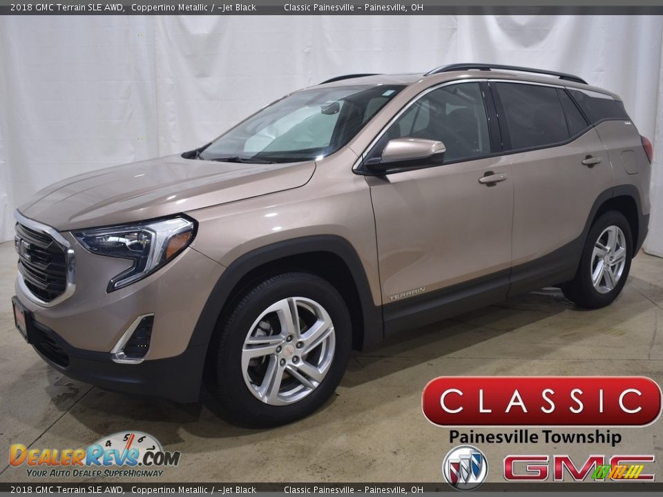 2018 GMC Terrain SLE AWD Coppertino Metallic / ­Jet Black Photo #1