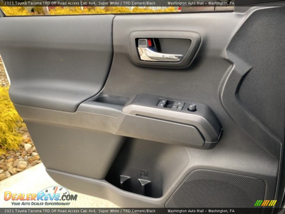 Door Panel of 2021 Toyota Tacoma TRD Off Road Access Cab 4x4 Photo #20